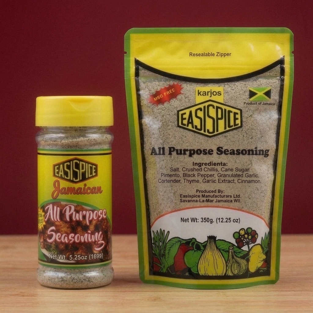 All Purpose Seasoning — illustrated packaging