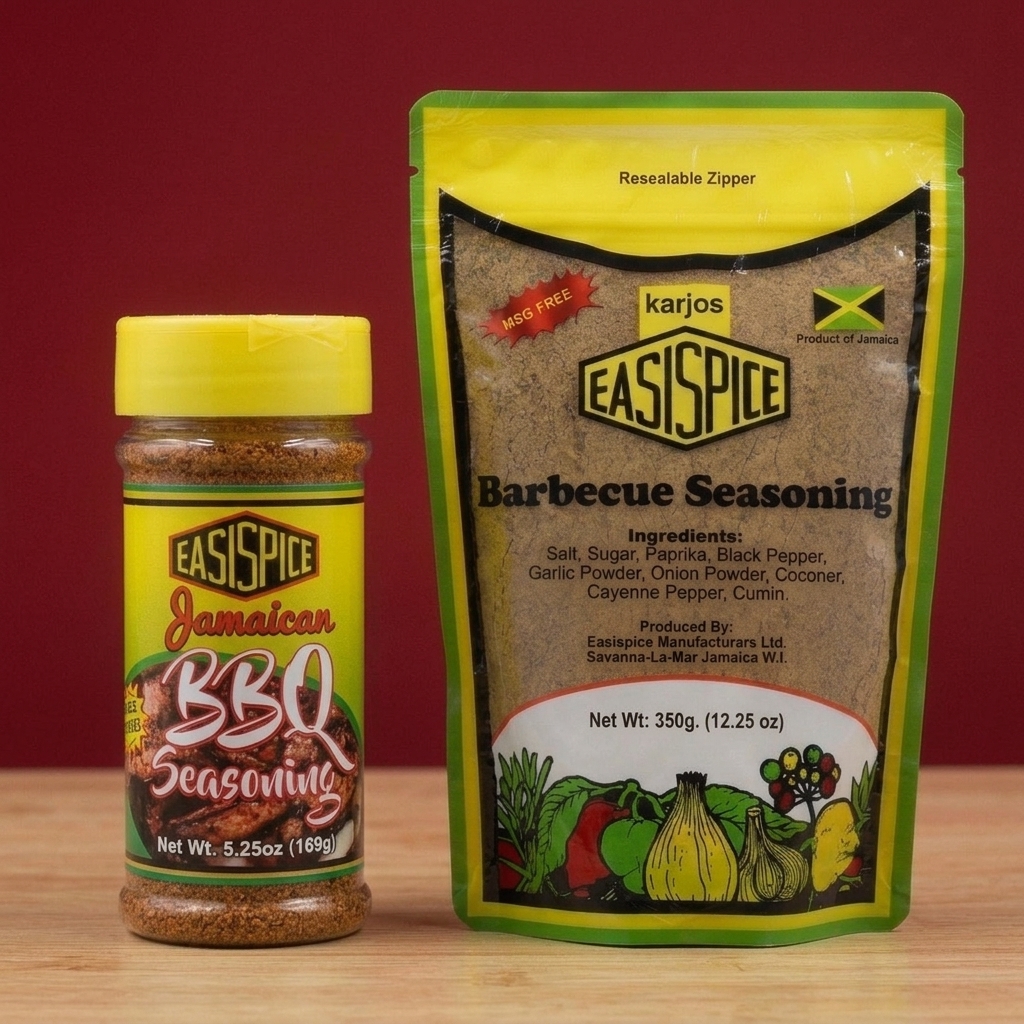 BBQ Seasoning — illustrated packaging
