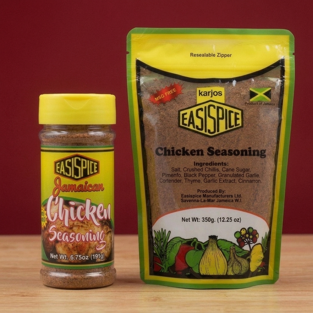 Chicken Seasoning — illustrated packaging