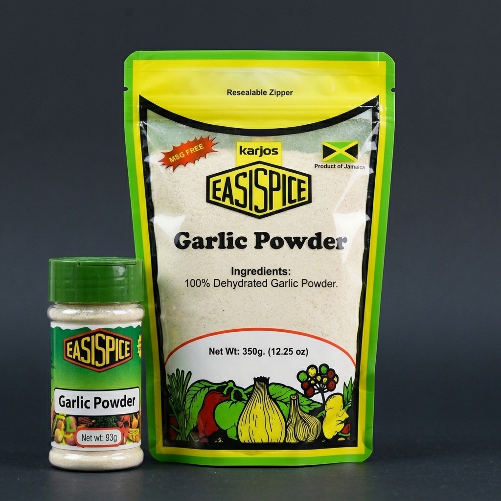 Garlic Powder — illustrated packaging