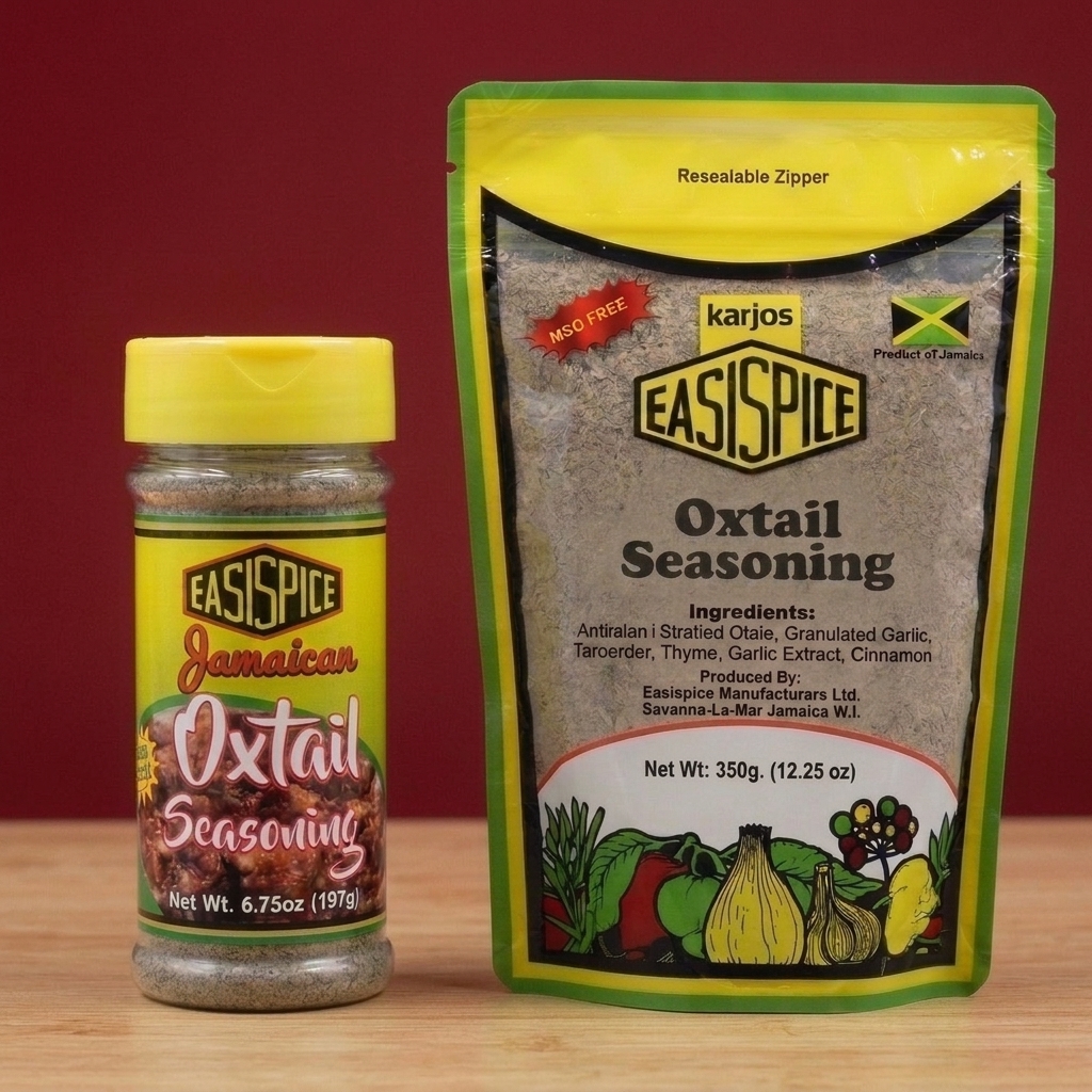 Oxtail Seasoning — illustrated packaging